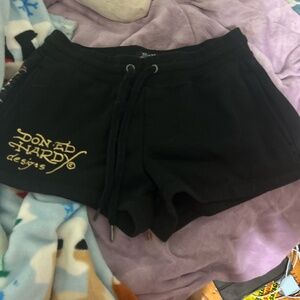 black ed hardy shorts